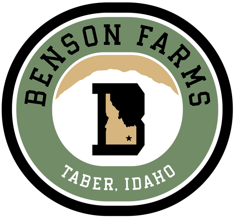 Benson Farms, Taber Idaho badge